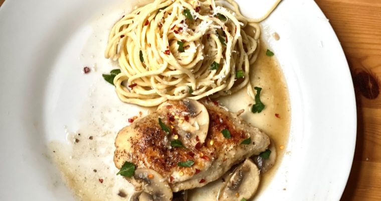 Delicious Chicken Marsala